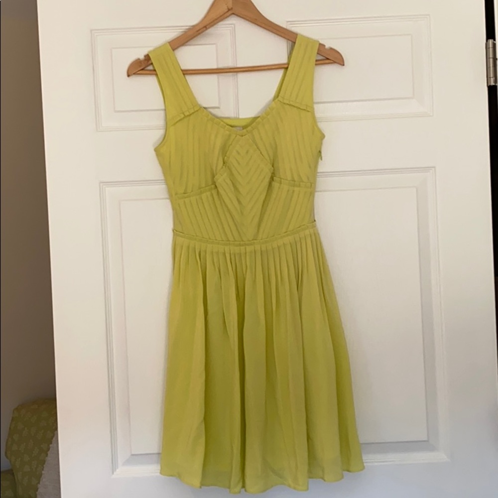 Reiss dress with pleating